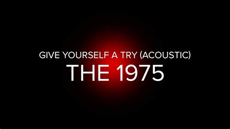 Give yourself a try 1975